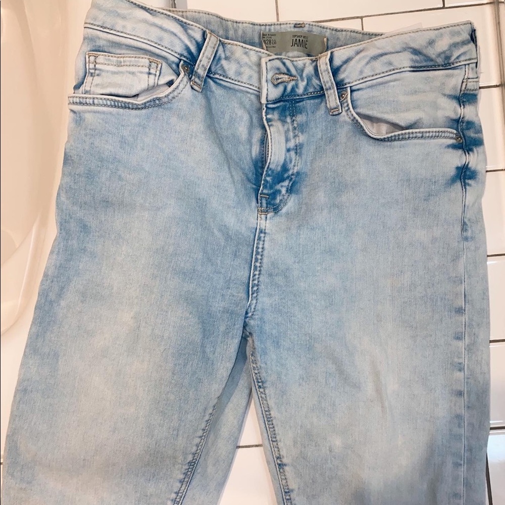 TOPSHOP JAMIE JEANS SIZE 28